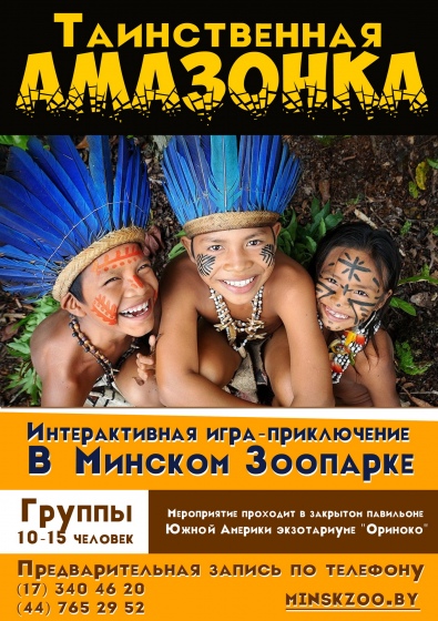Игра-приключение «Таинственная Амазонка» Игра-приключение «Таинственная Амазонка»