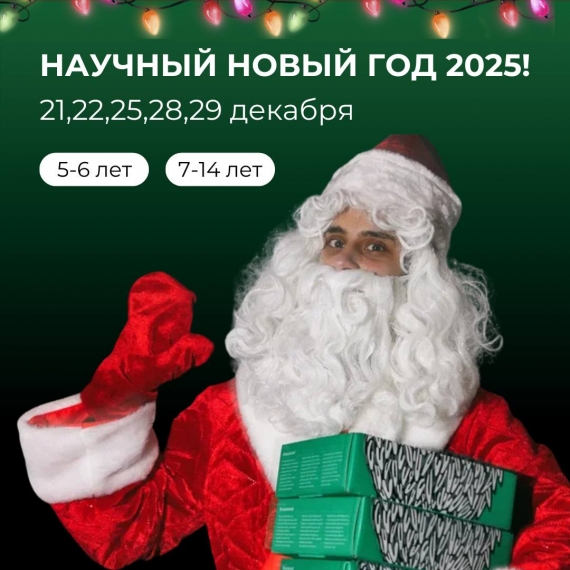 Научный Новогодний Квест от проекта «SCIENCELY» Научный Новогодний Квест от проекта «SCIENCELY»