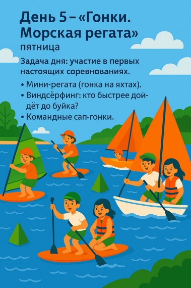 Уникальный летний отдых с курсом обучения парусному спорту Уникальный летний отдых с курсом обучения парусному спорту