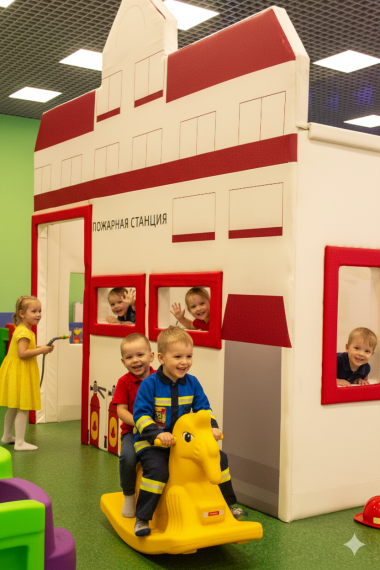 Игровое пространство «Тюбик Парк» Игровое пространство «Тюбик Парк»